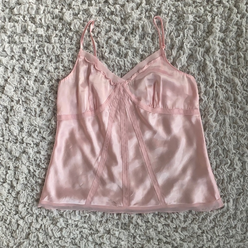 Satin Baby Pink Camisole